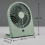 Pöytätuuletin Trio Breezy vihreä 23 cm