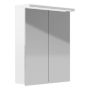 LED-valaisinpeilikaappi Polaria Klara 600 Oikea Valkoinen 70 x 60 x 19 cm