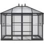 Kasvihuone Gardol Royal musta 215 x 284 x 243 cm