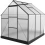Kasvihuone Gardol Hobby 3,6 m² 190 x 190 x 207 cm