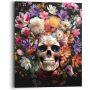 Sisustustaulu Reinders Floral Skull 40 x 50 cm