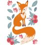 Julistetarra Sweet Fox 48 x 68 cm