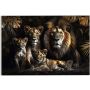Sisustustaulu Reinders Lion Family 78 x 116 cm