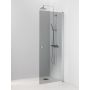 Kääntyvä suihkuseinä Vihtan Pisara 3 Harmaa 80 cm