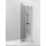 Taittuva suihkuseinä Vihtan Pisara 5 Harmaa 90 cm