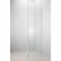 Kiinteä suihkuseinä Camargue Helmi Kirkas/Matta alumiini 90 cm