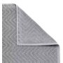 Kylpyhuonematto Diaqua Chevron 50 x 70 cm, useita värivaihtoehtoja Harmaa