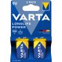 Paristo Varta Longlife Power 9V 2 kpl