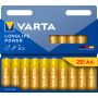 Paristo Varta Longlife AA 20 kpl
