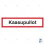 Huomiokyltti Kaasupullot