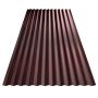 Aaltolevy Guttanit+ Sinus 2,5 x 900 x 2000 mm punaruskea