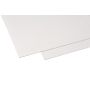 PVC-levy Gutta Hobby 3 x 500 x 500 mm, eri värejä Valkoinen