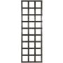 Köynnösritilä 60 x 180 x 3 cm tummanharmaa