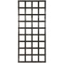 Köynnösritilä 80 x 180 x 3 cm tummanharmaa