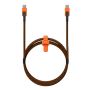 Kaapeli Xtorm Xtreme USB-C/C PD oranssi/musta 240 W 1,5 m
