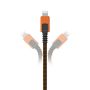 Kaapeli Xtorm Xtreme USB-C/Lightning MFi oranssi/musta 1,5 m