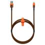 Kaapeli Xtorm Xtreme USB-A/Lightning MFi oranssi/musta 1,5 m
