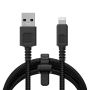 Kaapeli Xtorm Next Gen USB-A/Lightning MFi musta 1,5 m
