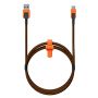 Kaapeli Xtorm Xtreme USB-A/USB-C oranssi/musta 1,5 m