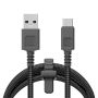 Kaapeli Xtorm Next Gen USB-A/USB-C musta 1,5 m
