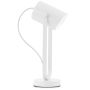 Pöytävalaisin Milo Sessak 15cm Valkoinen