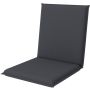 Istuinpehmuste Doppler Elegant 100 x 48 x 6 cm tummanharmaa