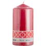 Pöytäkynttilä 8 x 15 cm punainen
