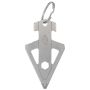 Avaimenperätyökalu Gerber Broadhead hopea 6 cm