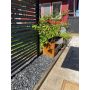 Ruukku Recal Corten teräs 120 x 40 x 50 cm