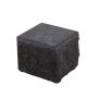 Citymuurikivi Lakka puolikas musta 180 x 180 x 150 mm