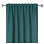 Verho Eclipse harmaa 140 x 260 cm Tummanvihreä