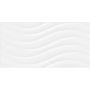 Seinälaatta Palazzo Snowwhite Wave 30 x 60 cm Matta