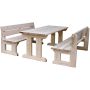 Pöytäryhmä Jämerä 180 x 79 cm kivipuu