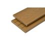 Komposiittiaitalauta PolarDeck WPC Usva 3D eri värejä Caramel