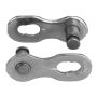 Ketjulukko 2 kpl KMC MissingLink e1/e8 Silver EPT 1/2 x 3/32" NR
