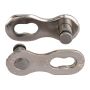 Ketjulukko 2 kpl KMC MissingLink 7/8R Silver EPT 1/2 x 3/32"