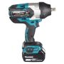 Iskevä mutterinväännin Makita LXT DTW1004Z