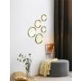 Sisustuspeilisetti Mirrors and More Lia Kulta 5 kpl