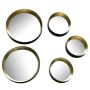 Sisustuspeilisetti Mirrors and More Lia Kulta 5 kpl