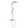 Suihkukokonaisuus Hansgrohe Crometta E Showerpipe 240 1jet kromi