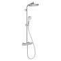 Suihkukokonaisuus Hansgrohe Crometta S Showerpipe 240 1jet kromi