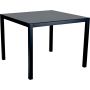 Kahvipöytä Rana 85 x 85 cm musta