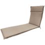 Aurinkotuolin pehmuste Madison Panama 60 x 190 x 5 cm taupe