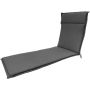 Aurinkotuolin pehmuste Madison Panama 60 x 190 x 5 cm harmaa