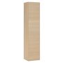 Korkea kaappi Temal vaalea tammi 40 x 38 x 182 cm