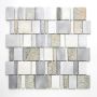 Mosaiikki Luonnonkivi/metalli Suorakaide