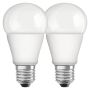 LED-lamppu Voltolux E27 8,5 W 2700 K 2 kpl