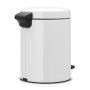Roska-astia polkimella Brabantia Newicon White 5 l