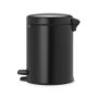 Roska-astia polkimella Brabantia Newicon Matt Black 5 l