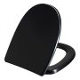 WC-istuinkansi Pressalit Fountain Soft Close Musta 35,6 x 44 cm